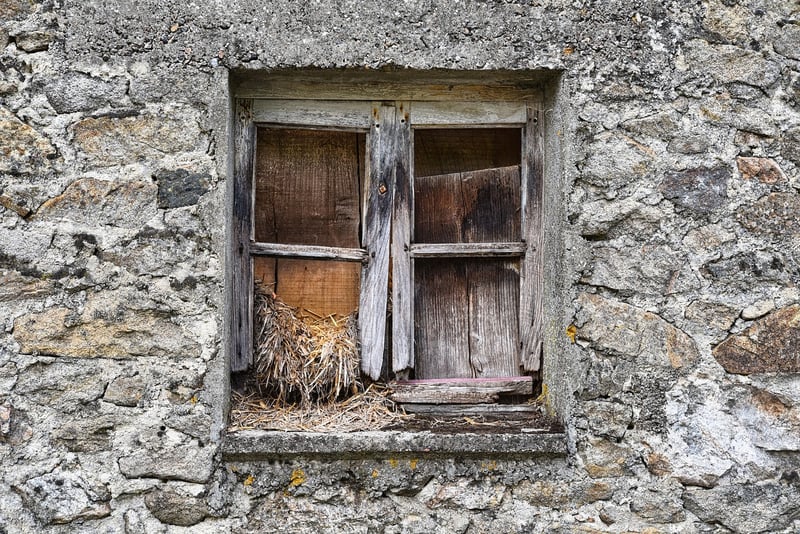 Vintage Window Photo Frame